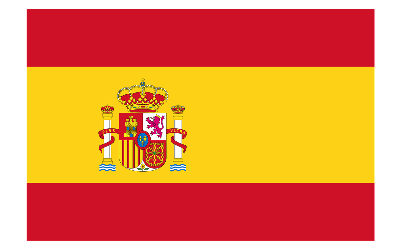 spain, yellow, red, flag, nationality, spain, spain, spain, spain, spain